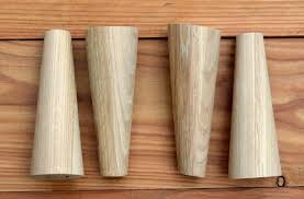 Мебельные ножки из дерева – бук, дуб и грецкий орех